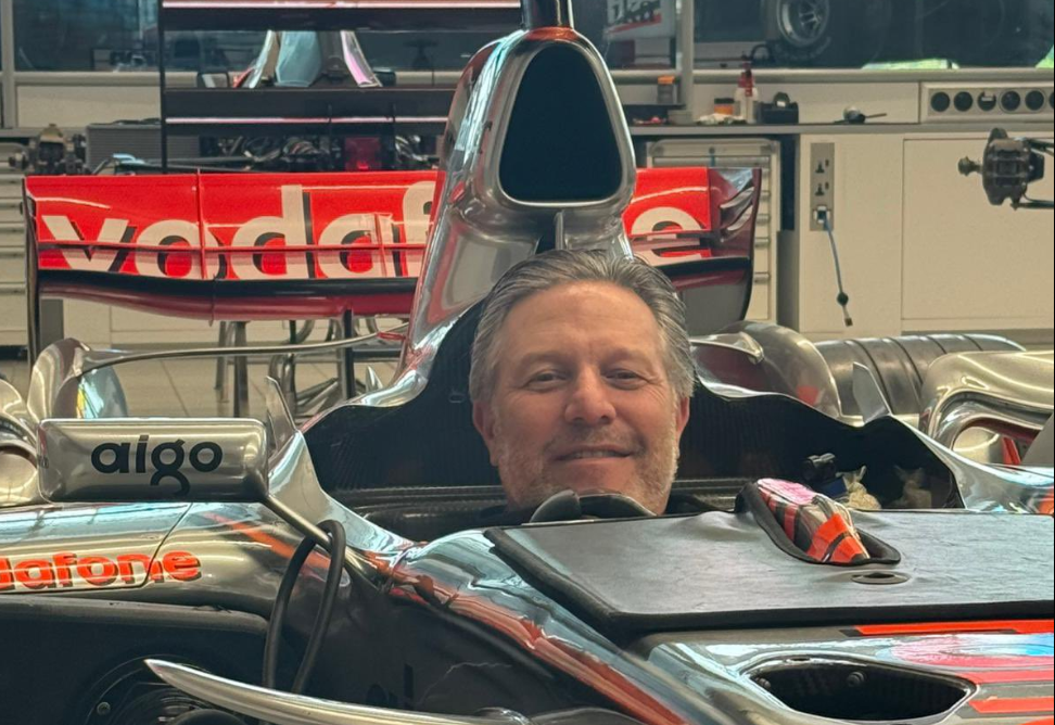 Zak Brow au volant de la MP4-22