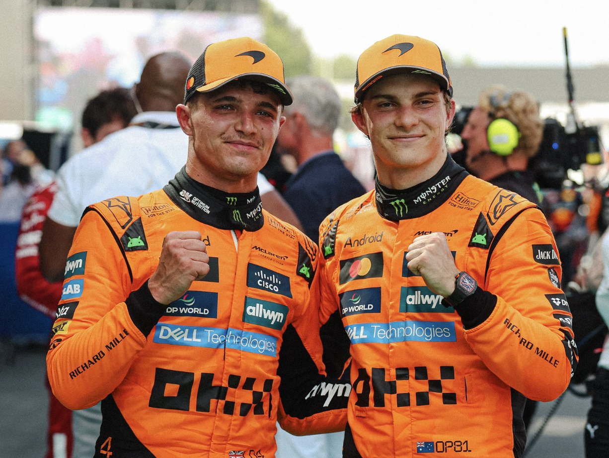 Lando Norris & Oscar Piastri - Espagne - McLaren