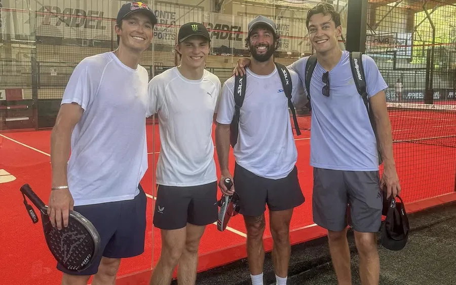 Ricciardo retrouve Piastri et Russell avant le Grand Prix d’Autriche