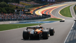 La grille départ du Grand Prix de F1 de Belgique