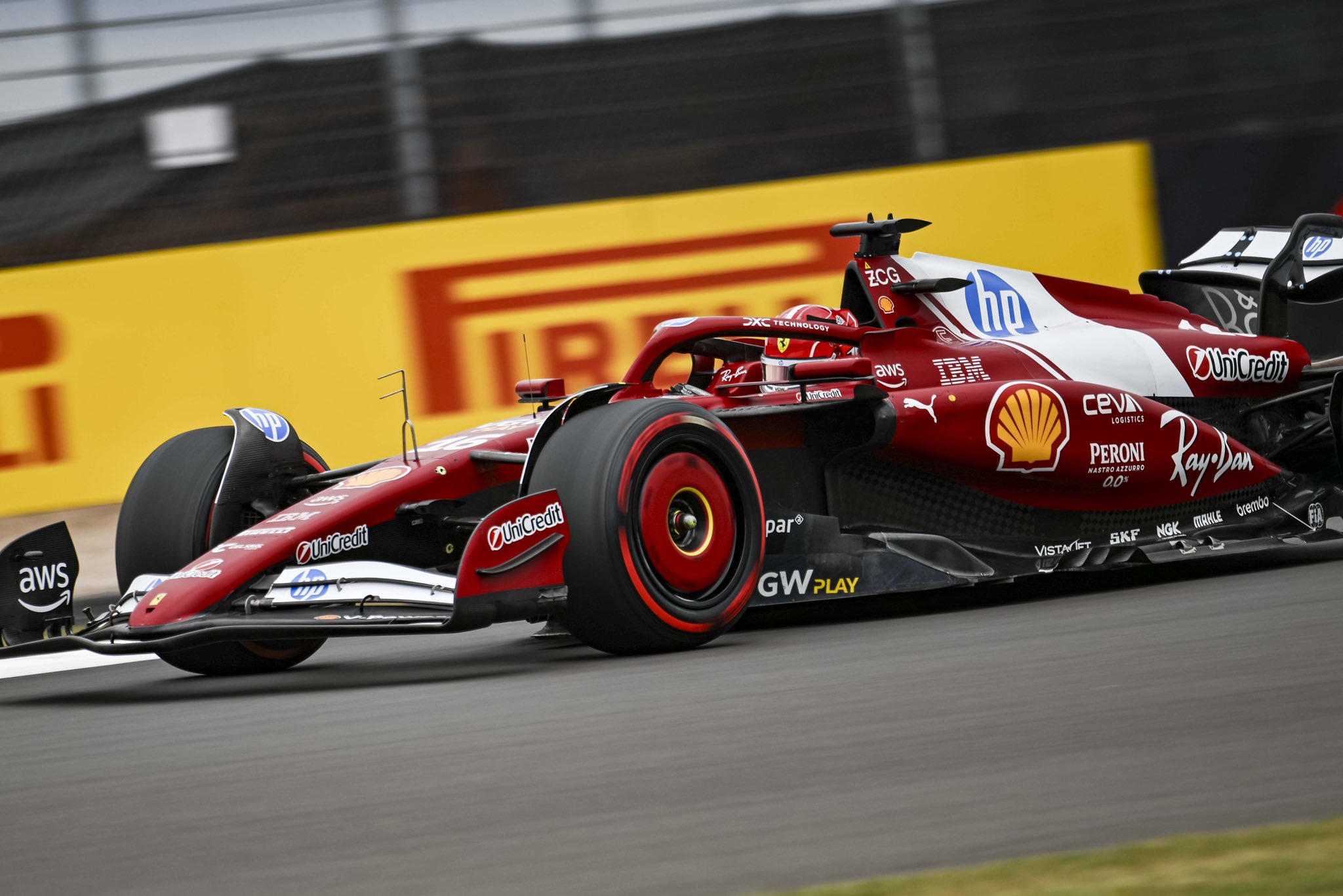 Charles Leclerc - Grande-Bretagne - Ferrari