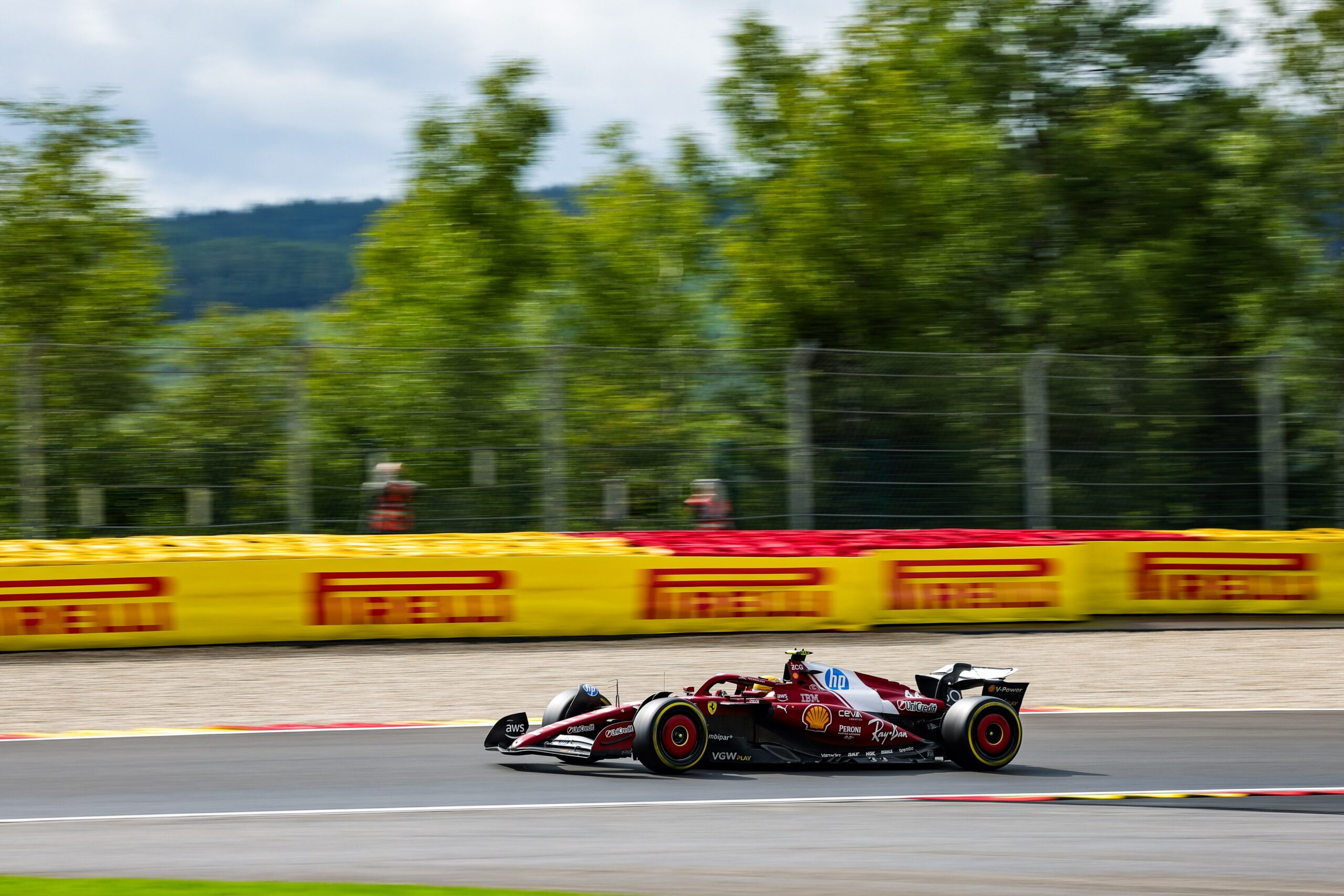 Lewis Hamilton - Belgique - Ferrari