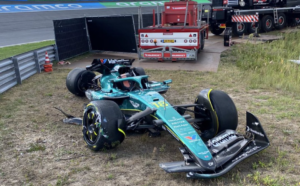 F1 – GP des Pays-bas : Aston Martin change le châssis de Stroll après son crash