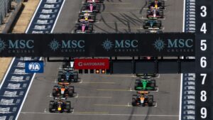 Grille de départ ajustée du Grand Prix des États-Unis de F1 2025 (après pénalités)