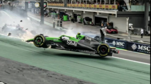 Vidéo – L’effroyable accident de Gabriel Bortoleto lors de la Course Sprint du GP du Brésil